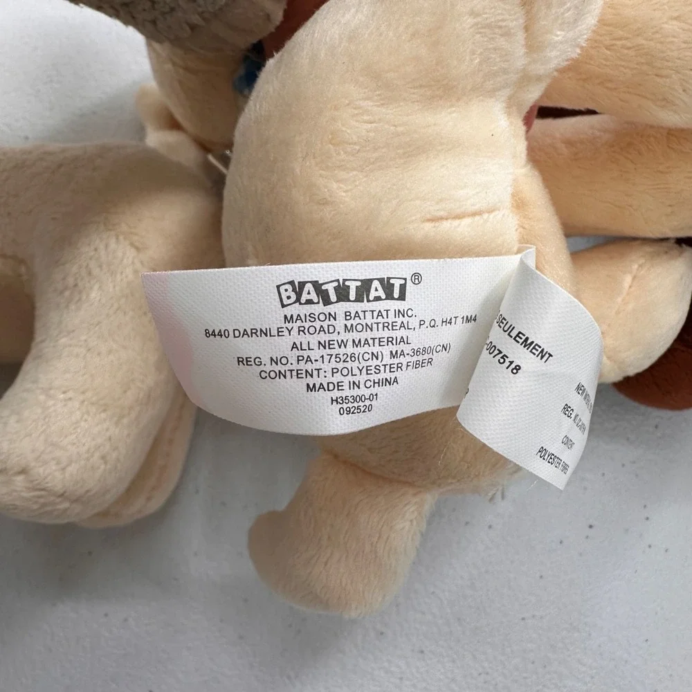 Our Generation Battat Plush Golden Chocolate‎ Labrador Puppy Dog Bundle Set Of 3